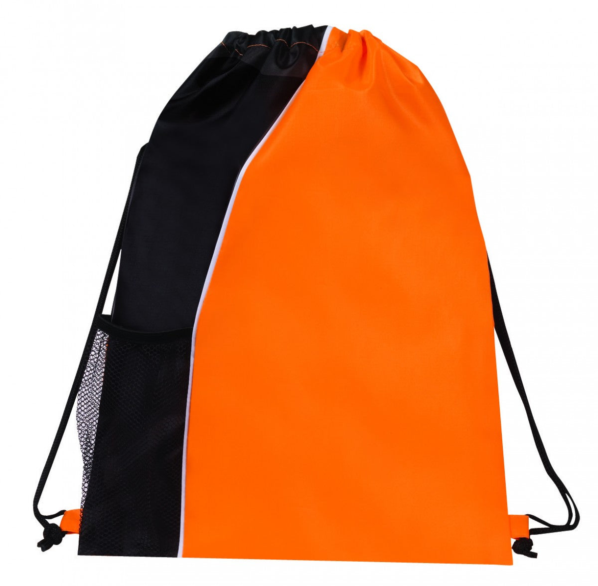 Sport Mesh Pocket Drawstring Backpack