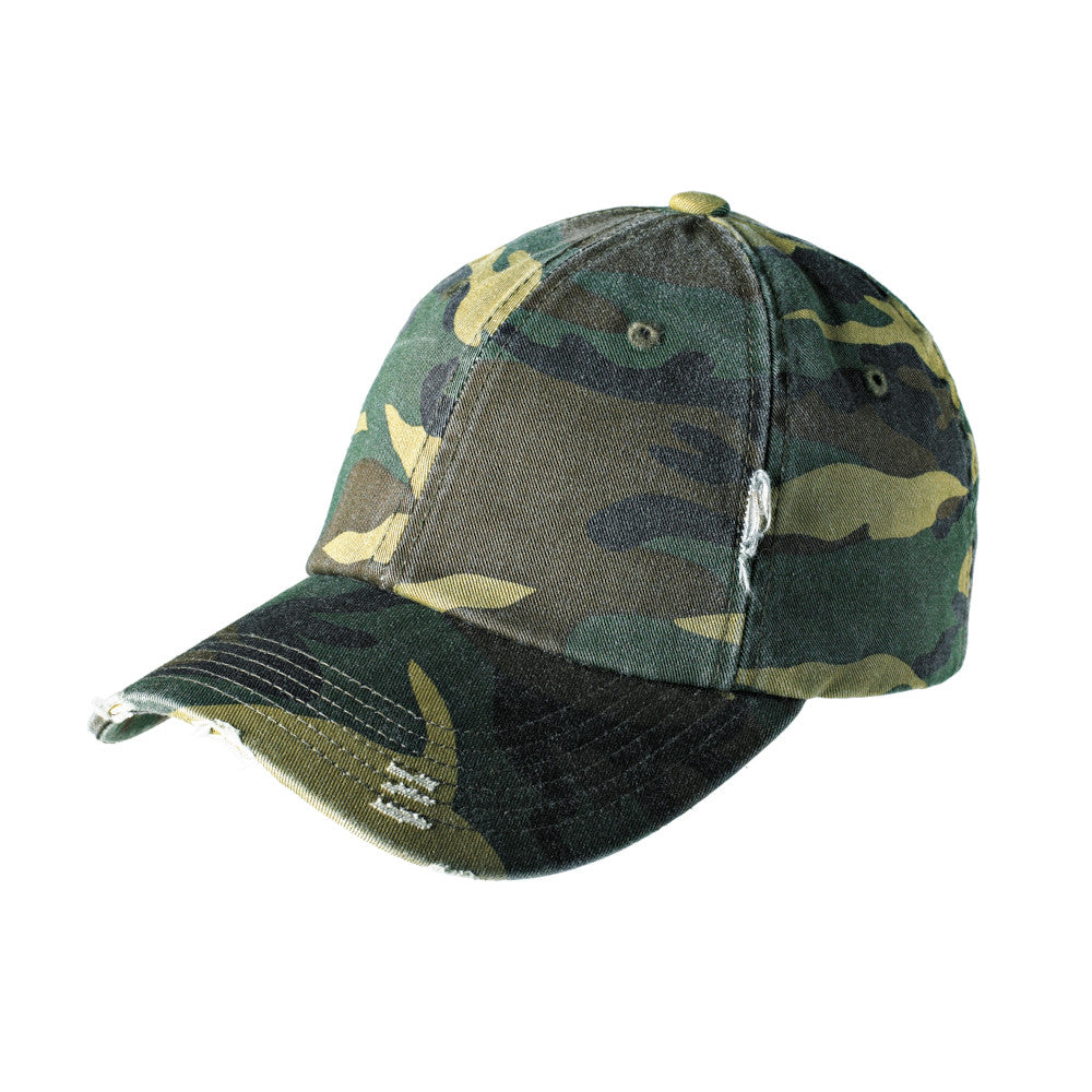 District ® Distressed Cap