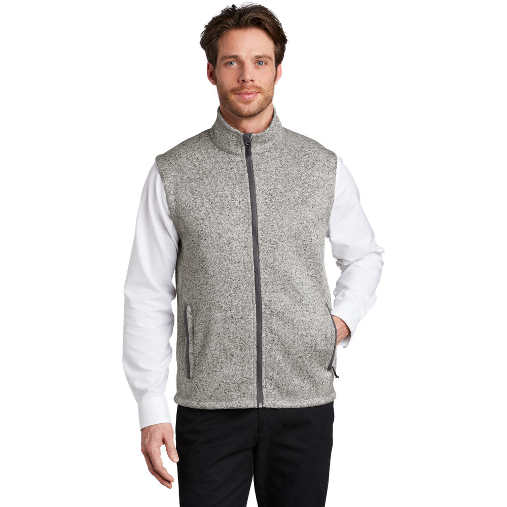 Port Authority® Sweater Fleece Vest