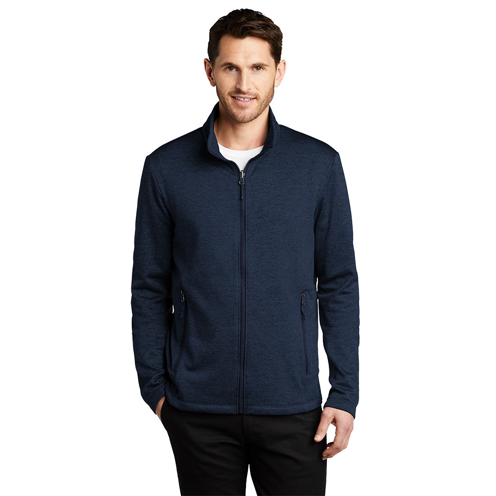 Port Authority® Collective Striated Fleece Jacket