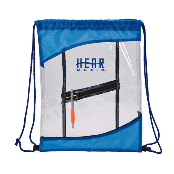 The Clarity Clear Drawstring Pack