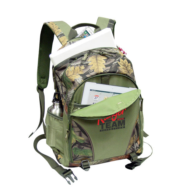 18" Spacious Camo Backpack