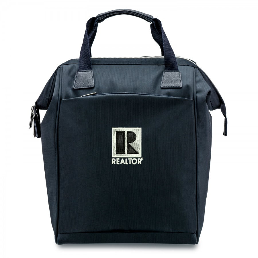 Black laptop backpack multifunctional