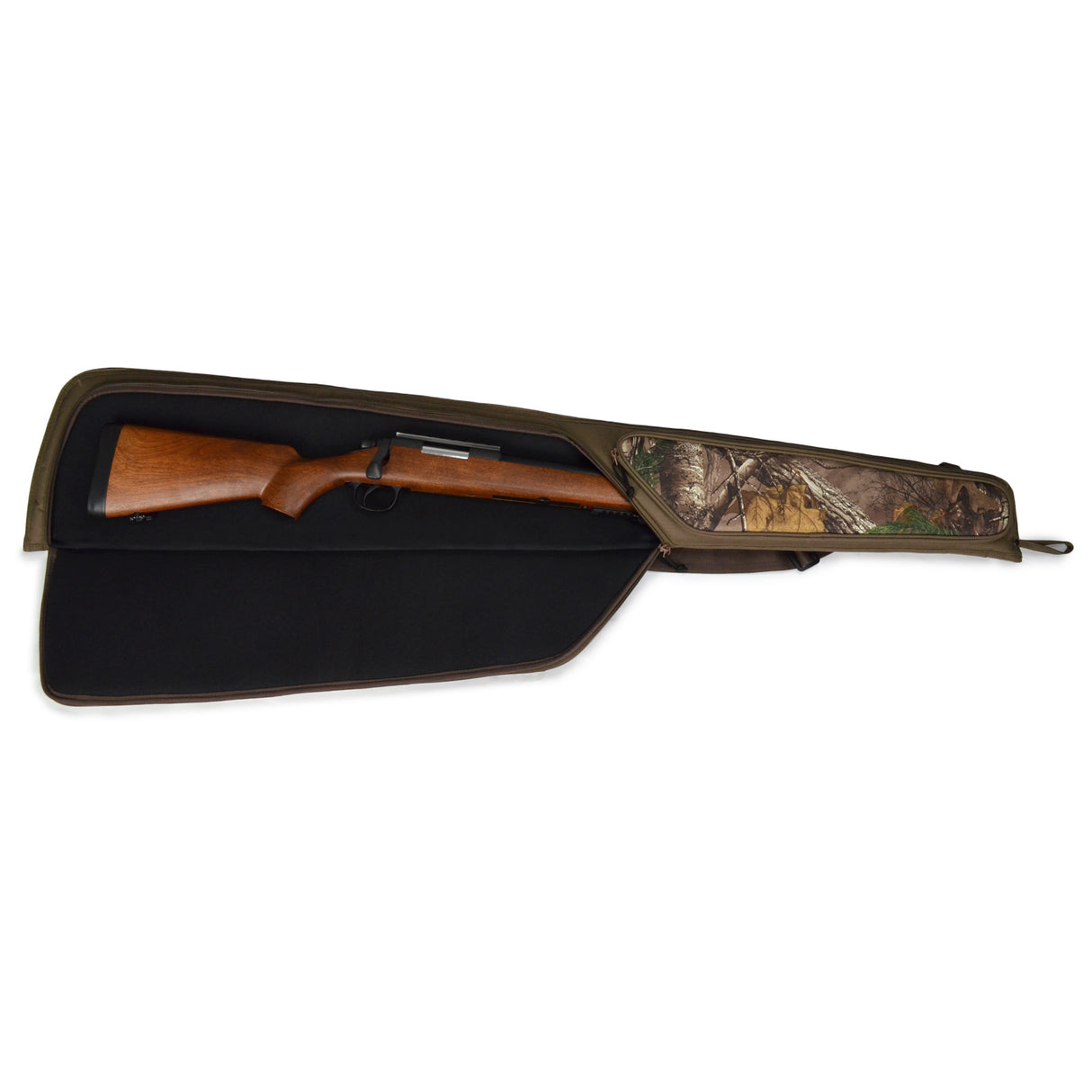 Camouflage brown shotgun bag / weapon case