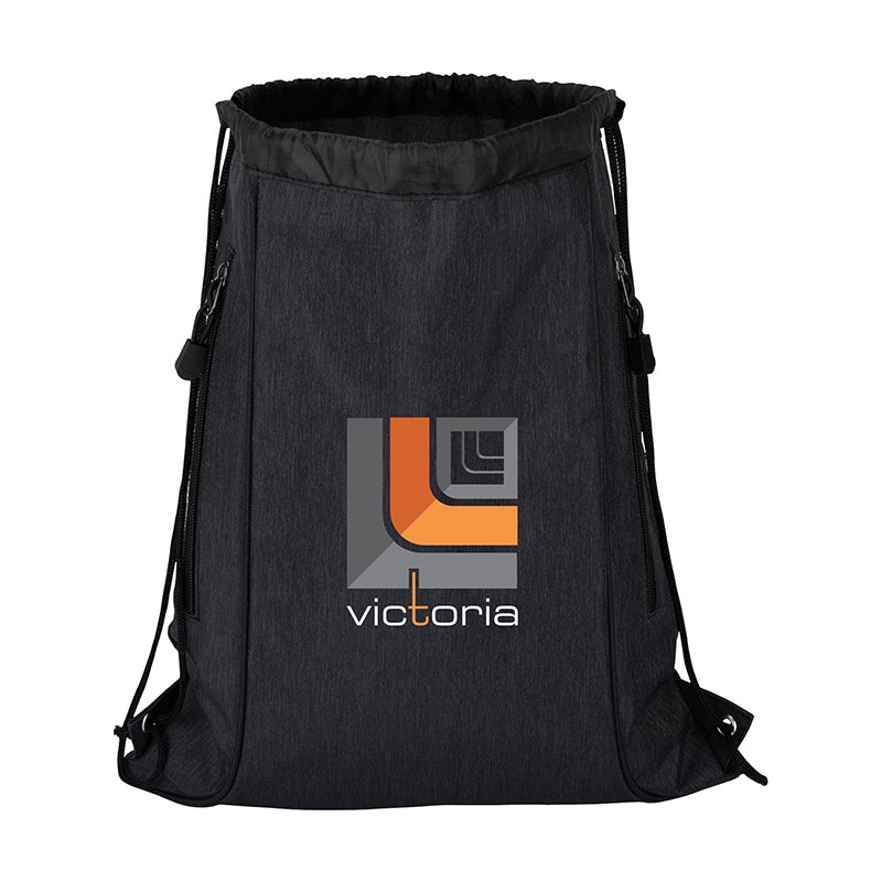 Seville Drawstring Bag w/ Color Accents