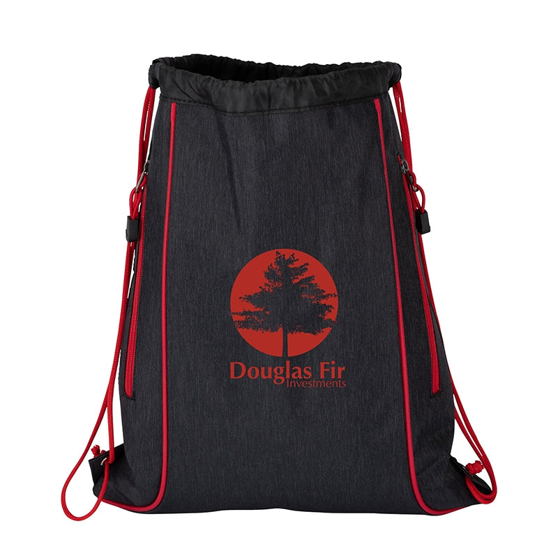 Seville Drawstring Bag w/ Color Accents