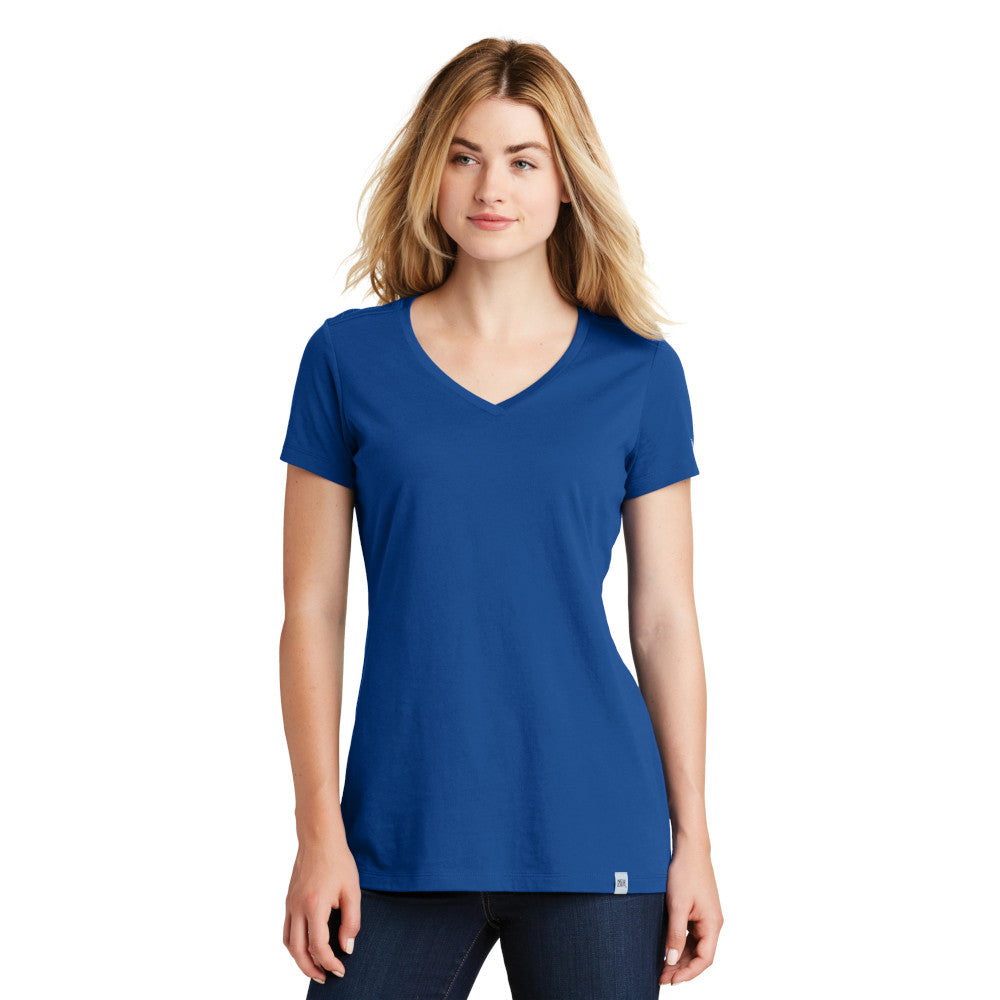 New Era® Women's Heritage Blend V-Neck Tee