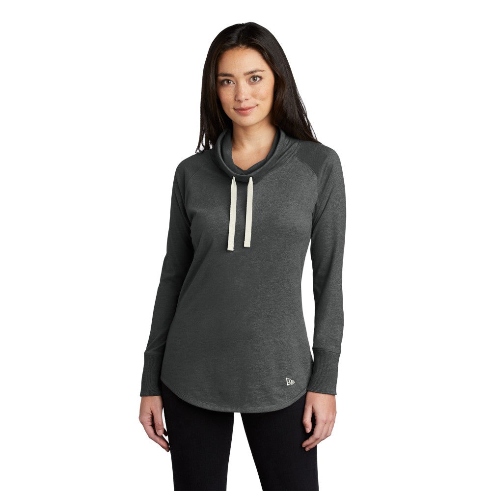 New Era® Women's Sueded Cotton Blend Cowl Tee