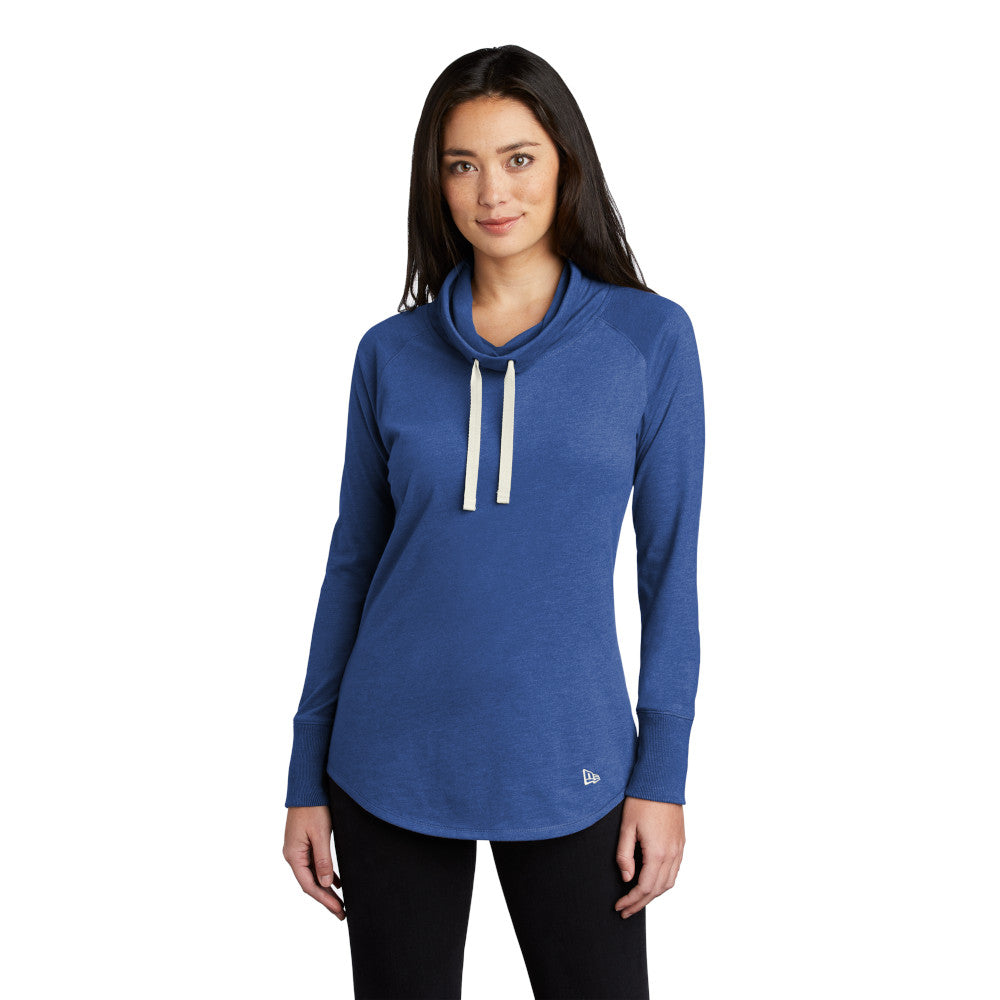 New Era® Women's Sueded Cotton Blend Cowl Tee
