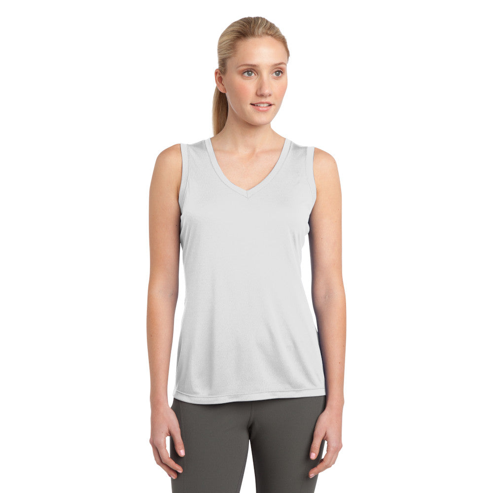 Sport-Tek® Ladies Sleeveless PosiCharge® Competitor™ V-Neck T