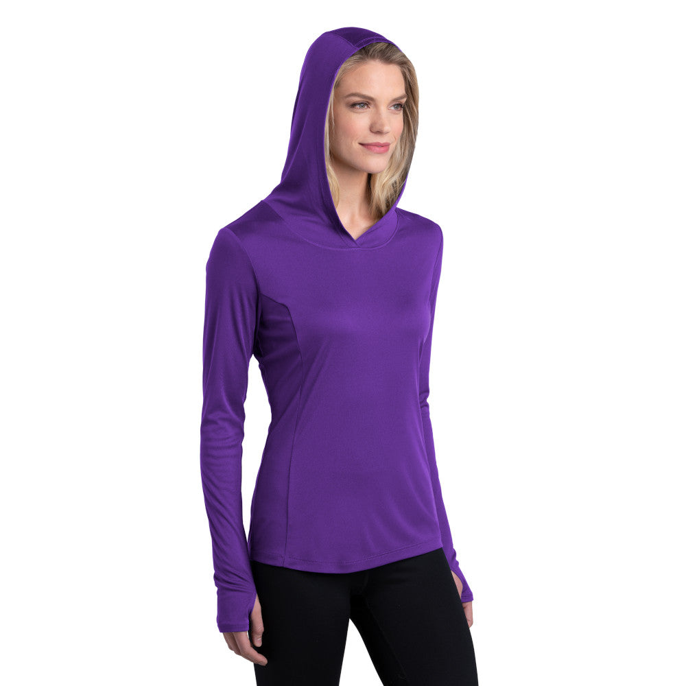 Sport-Tek ® Ladies PosiCharge ® Competitor ™ Hooded Pullover