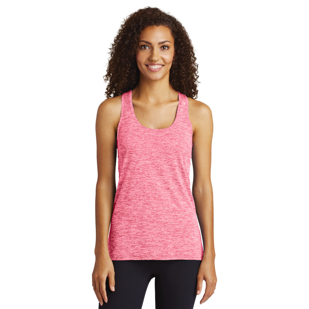 Sport-Tek® Ladies PosiCharge® Electric Heather Racerback Tank