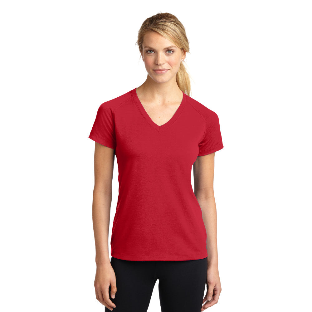 Sport-Tek® Ladies Ultimate Performance V-Neck