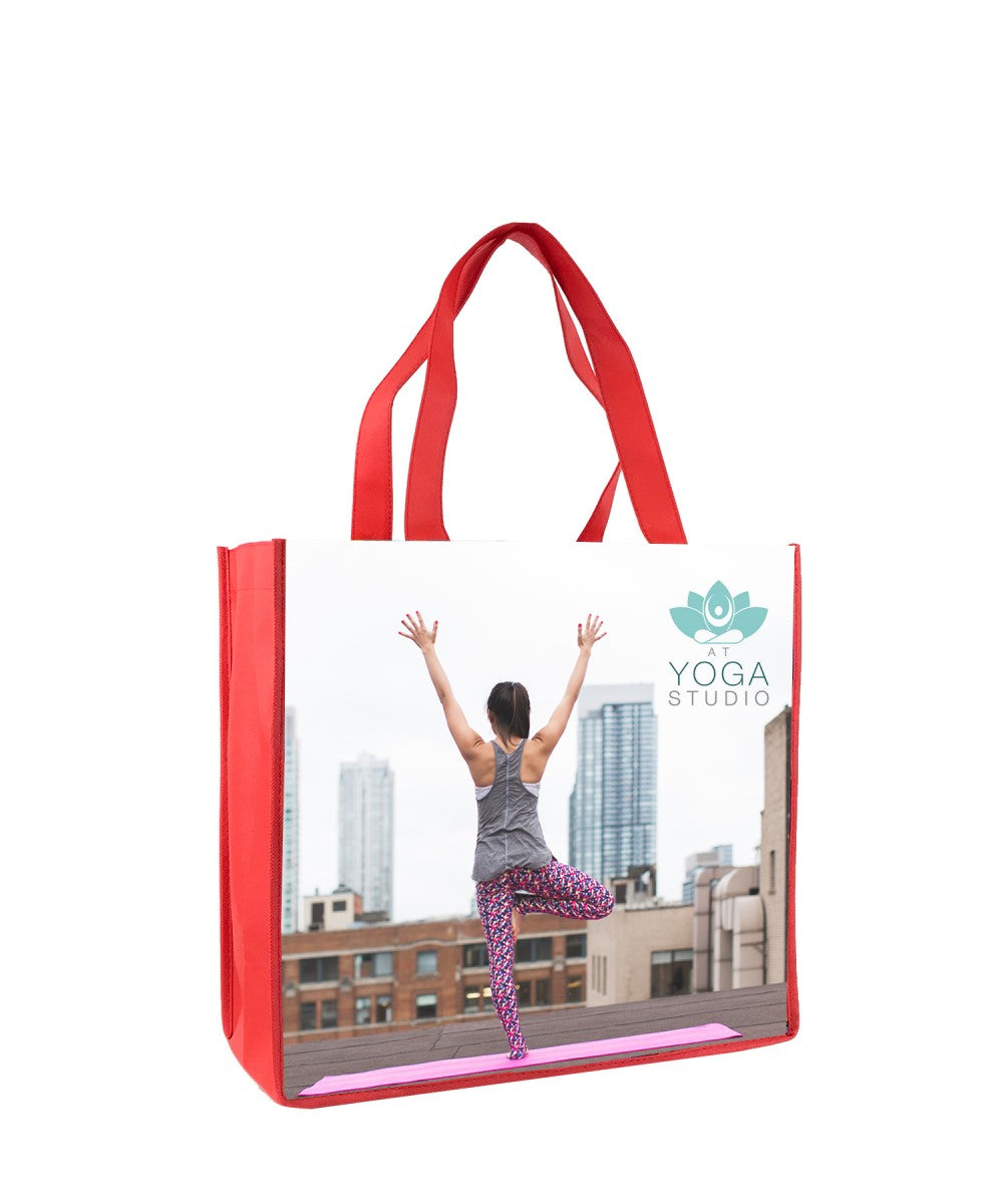 13" Laminated Tote Bag
