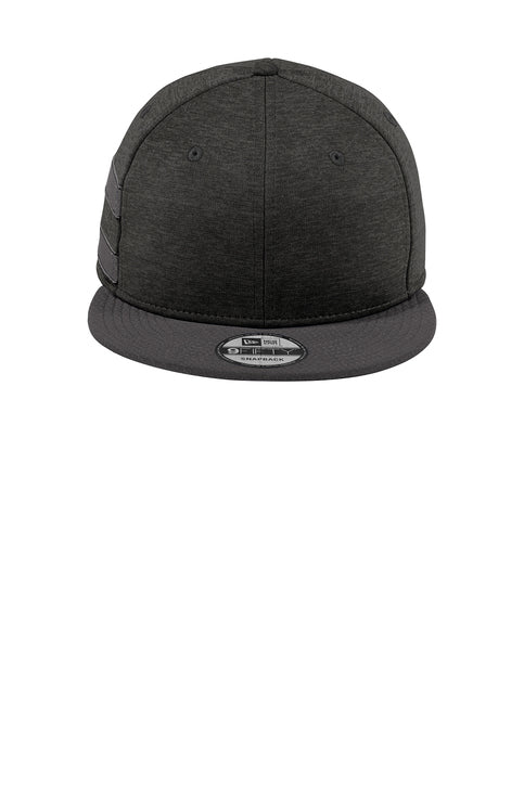 New Era ® Shadow Heather Striped Flat Bill Snapback Cap