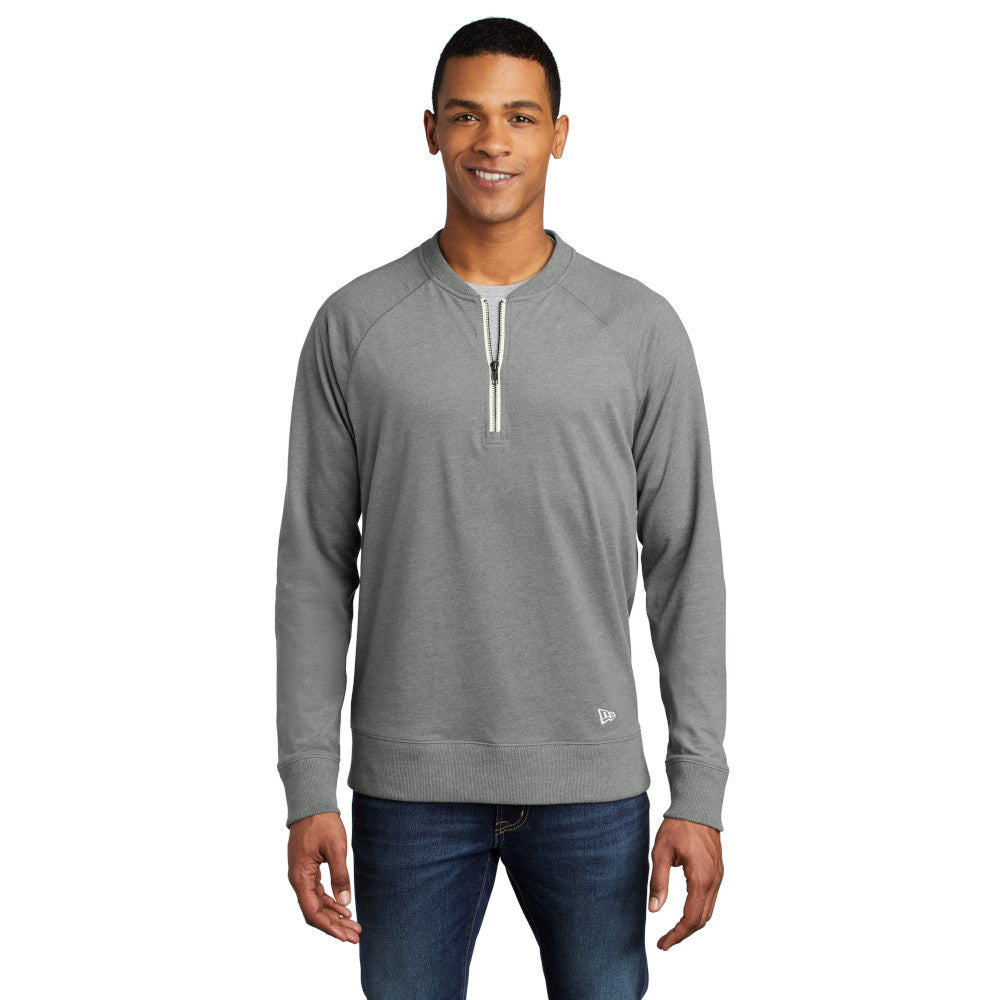 New Era ® Sueded Cotton Blend 1/4-Zip Pullover