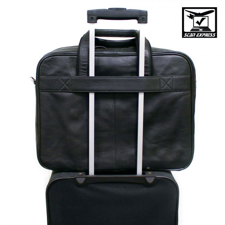 Leather Tsa Computer Case