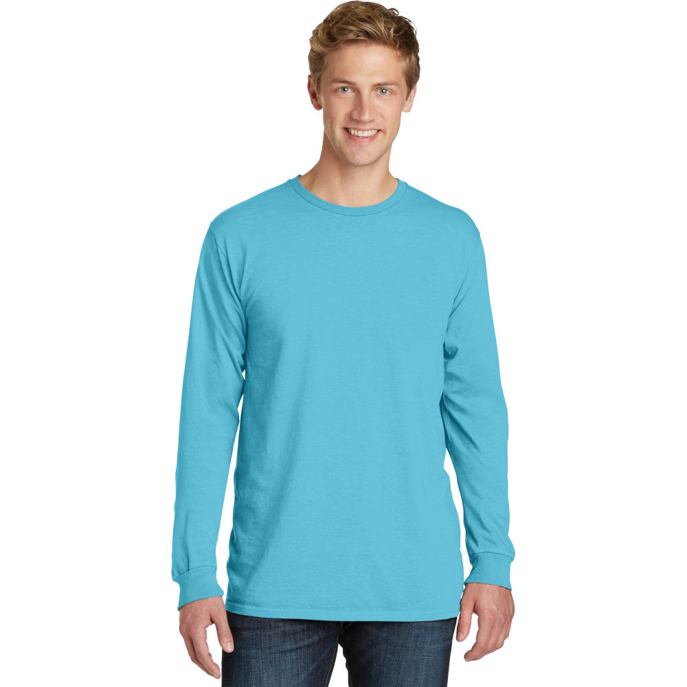 Port & Company® Beach Wash™ Garment-Dyed Long Sleeve Tee
