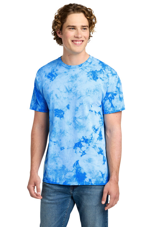 Port & Co® Crystal Tie-Dye Tee