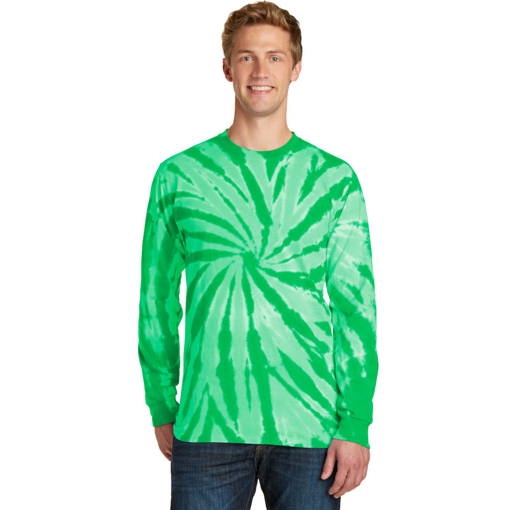 Port & Company® Tie-Dye Long Sleeve Tee