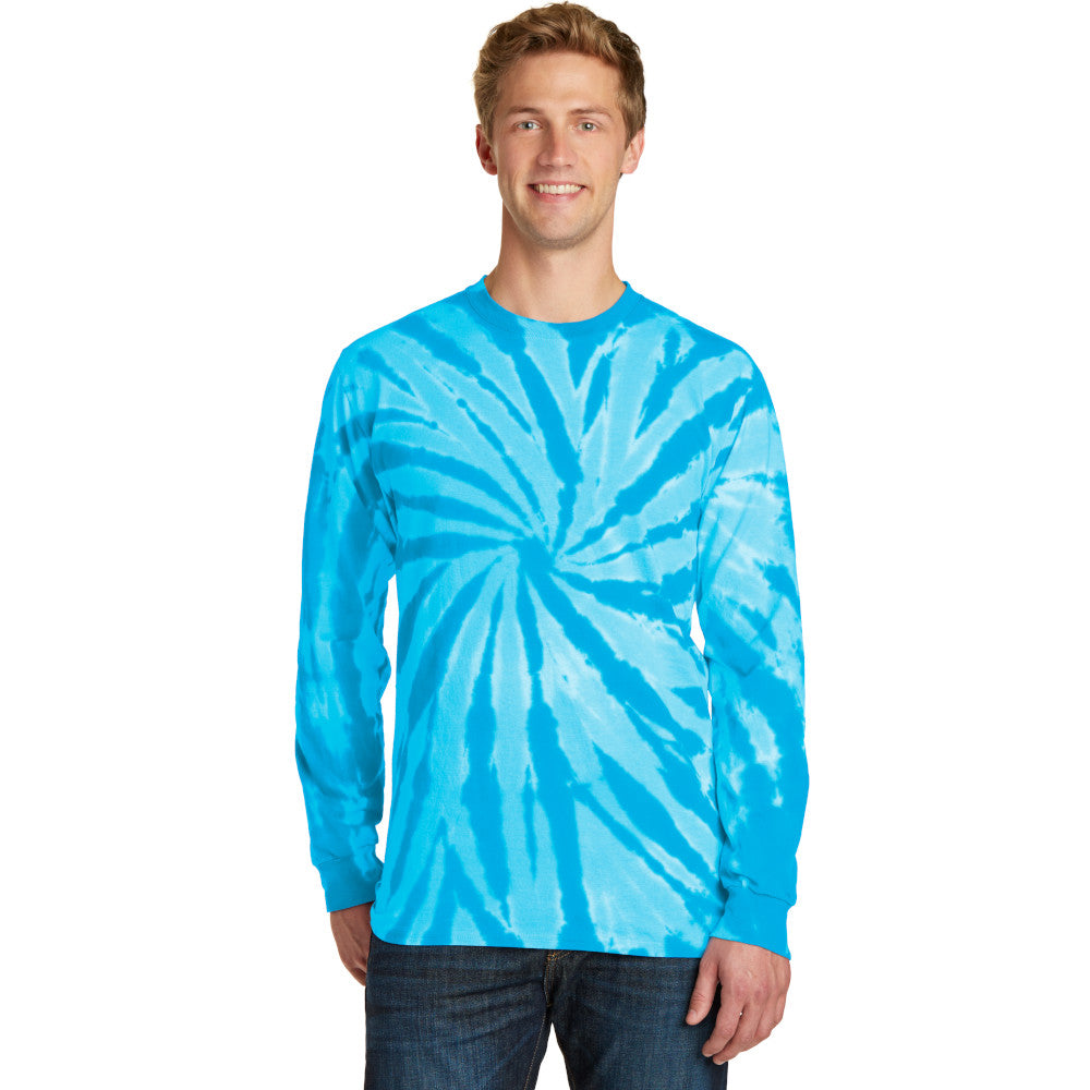 Port & Company® Tie-Dye Long Sleeve Tee