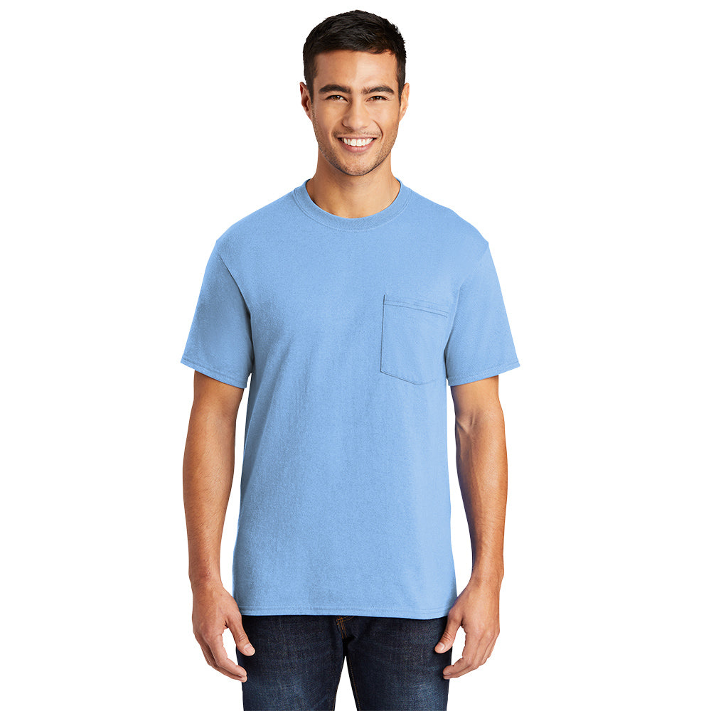 Port & Company® Tall Core Blend Pocket Tee