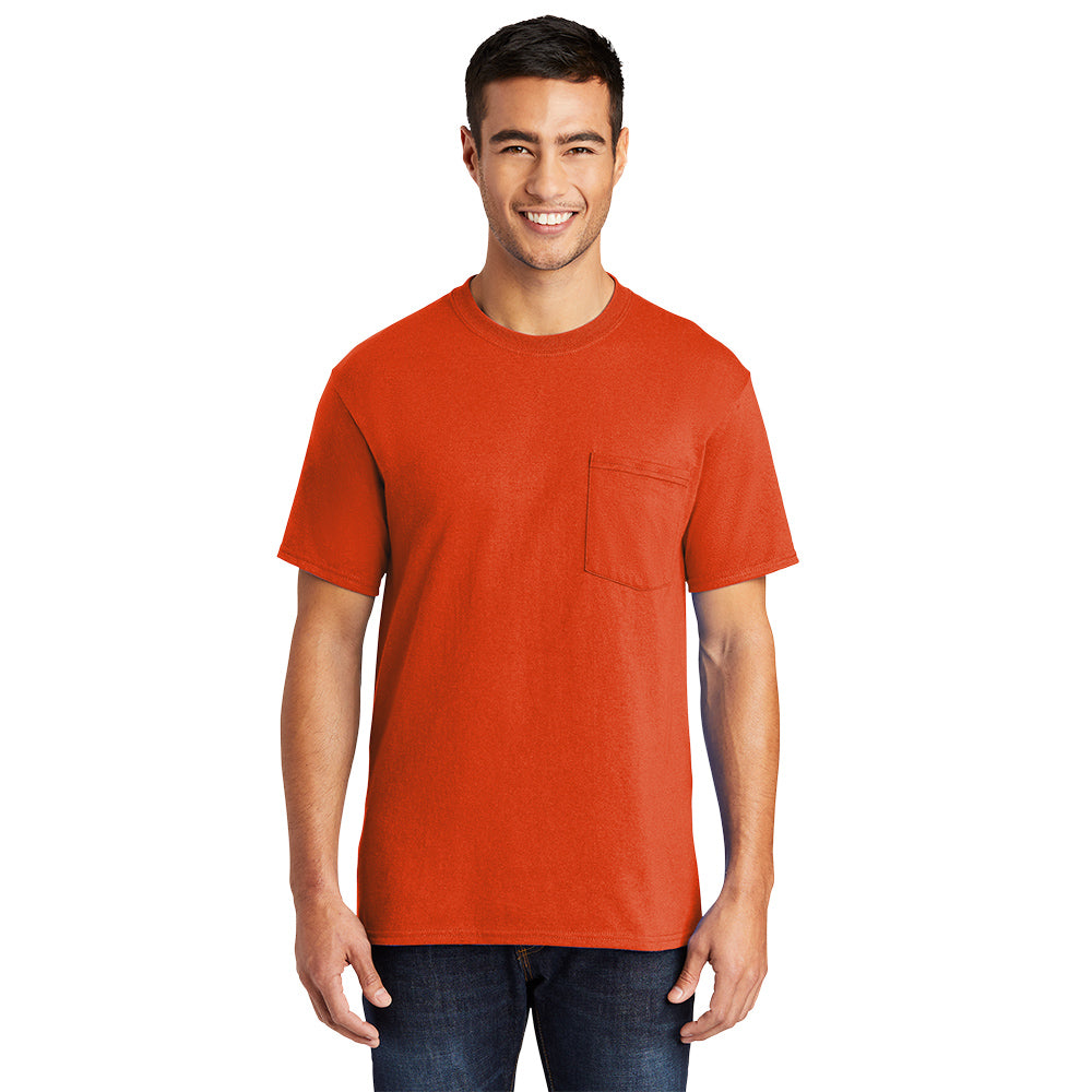 Port & Company® Tall Core Blend Pocket Tee