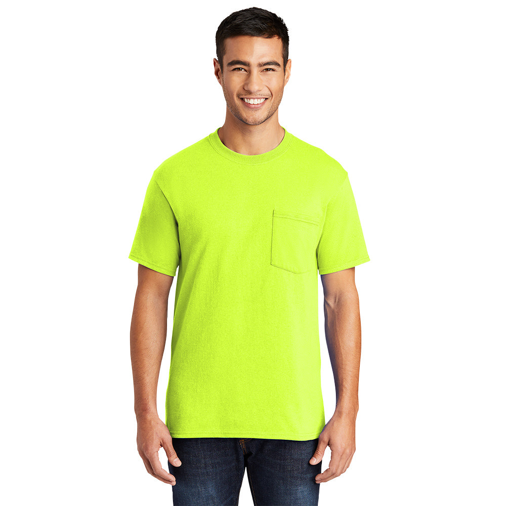 Port & Company® Tall Core Blend Pocket Tee