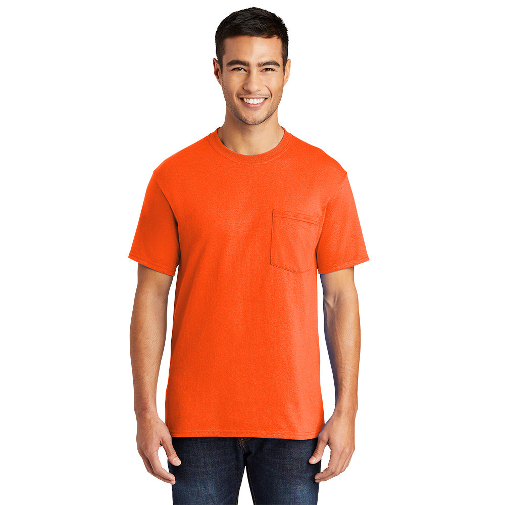 Port & Company® Tall Core Blend Pocket Tee