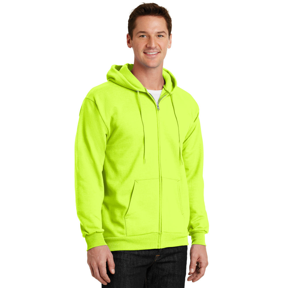 Port & Company® Essential Fleece Full-Zip Hooded Sweatshirt