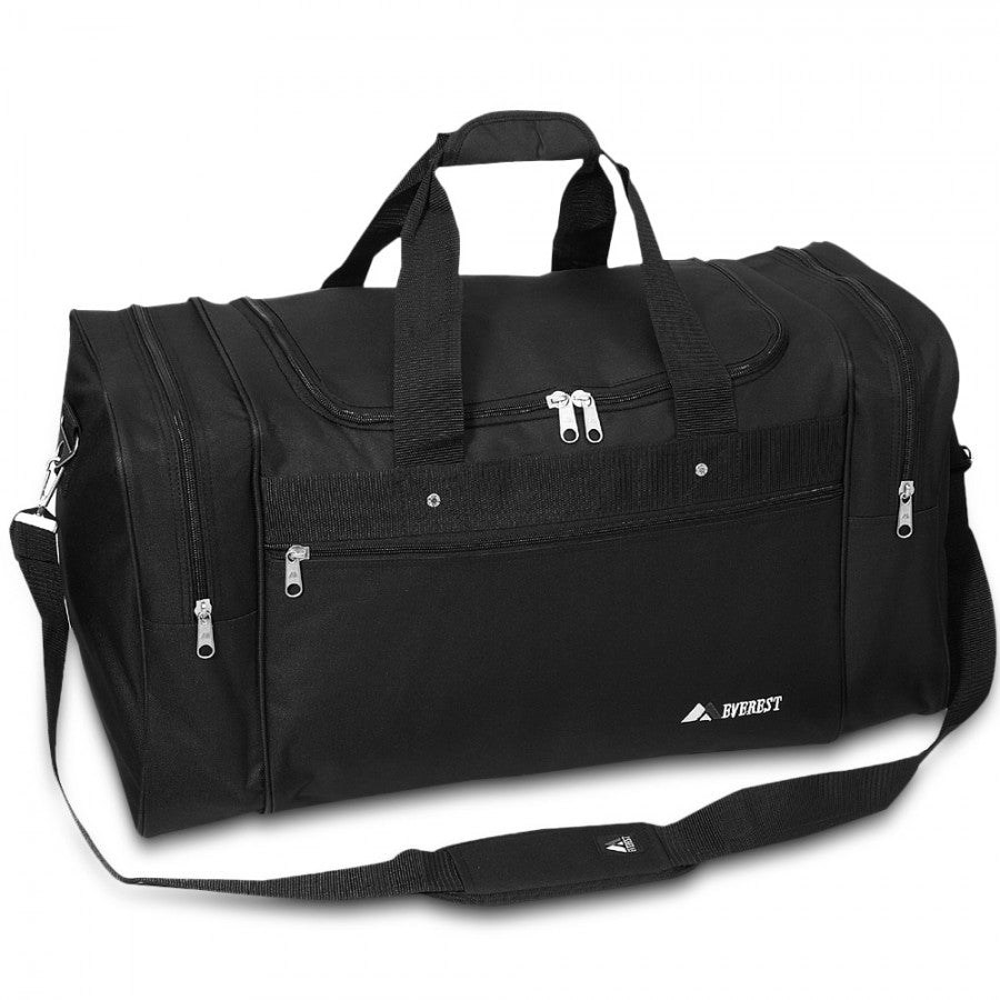 Large Signature Sports Duffel Bag