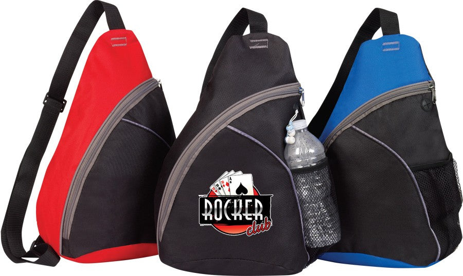 Zipper Sling Backpack