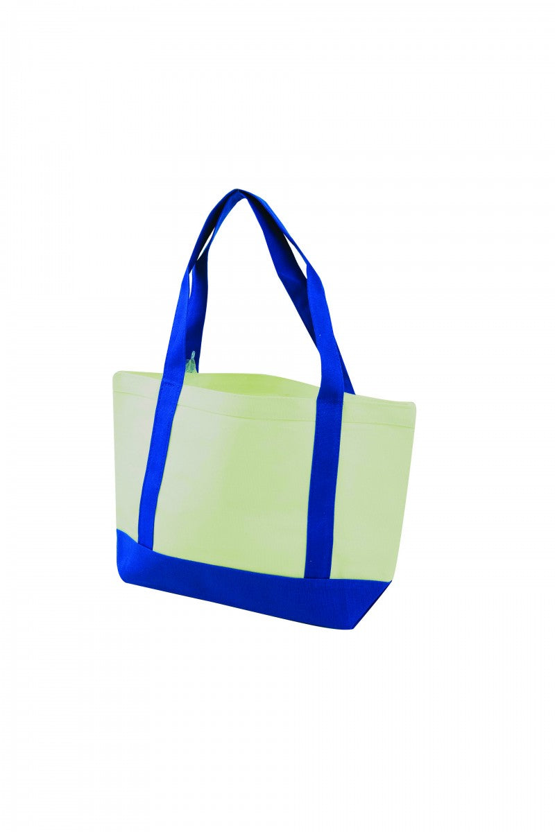 White Cotton Boat Tote