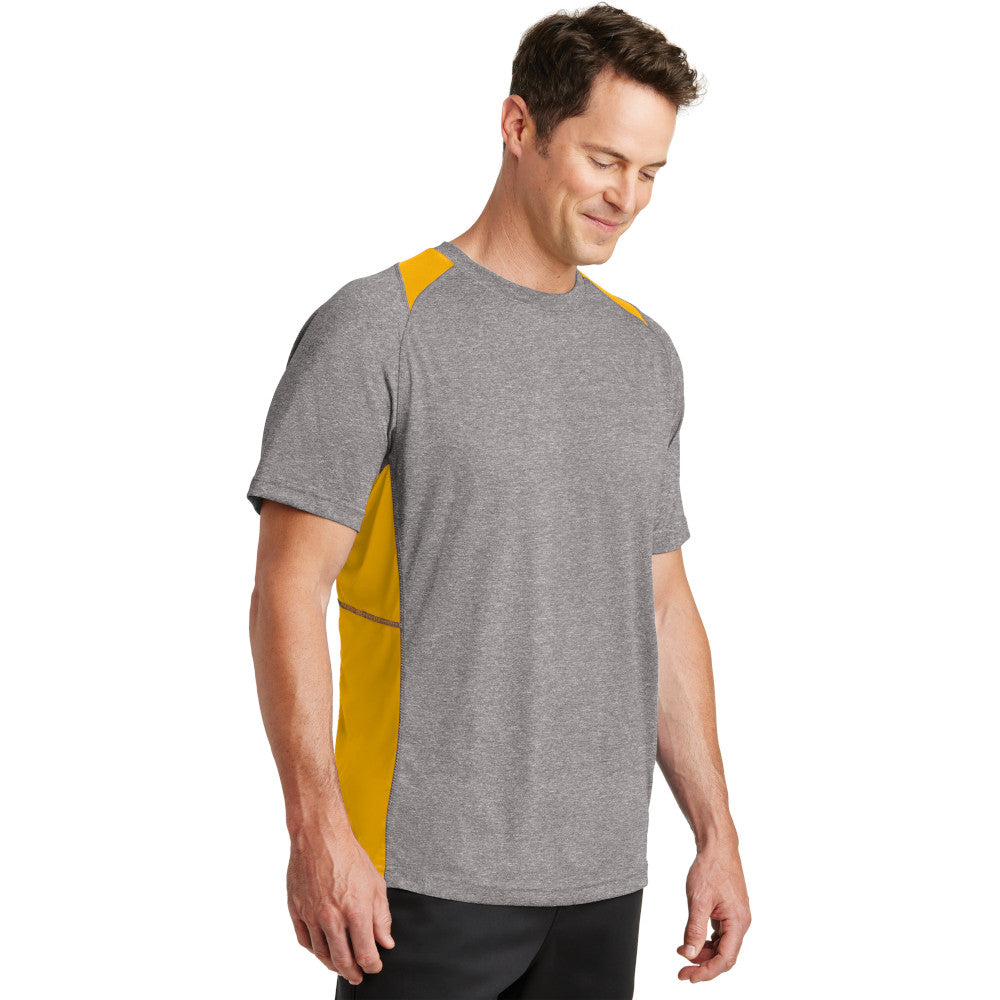 Sport-Tek® Heather Colorblock Contender™ Tee
