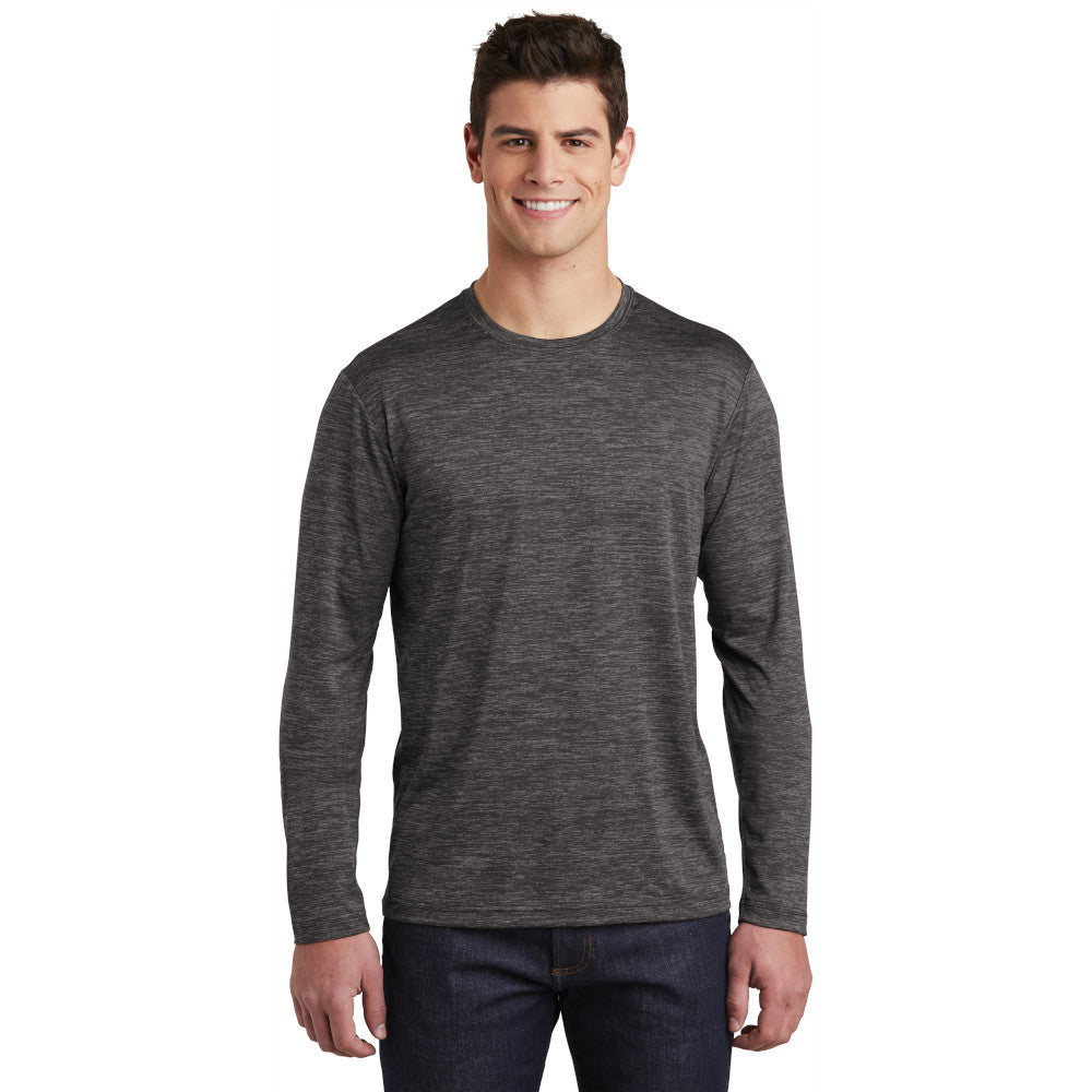 Sport-Tek ® Long Sleeve PosiCharge ® Electric Heather Tee