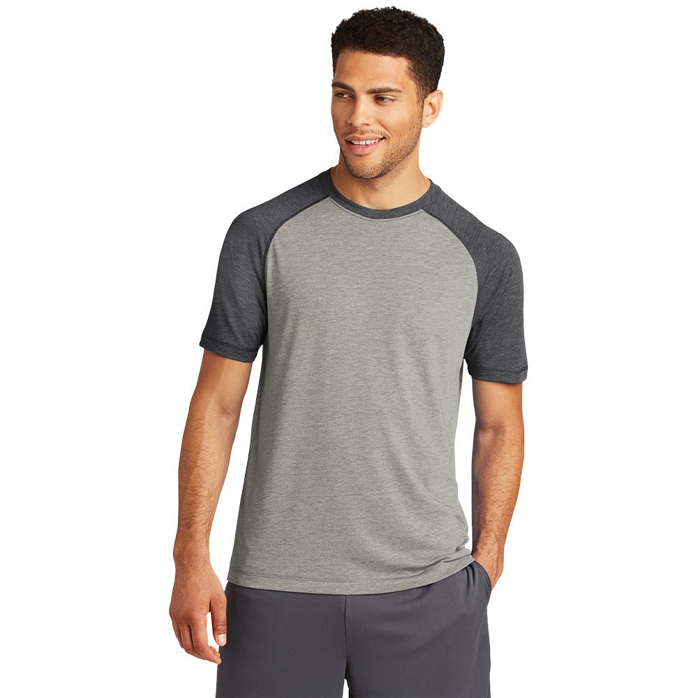 Sport-Tek® PosiCharge® Tri-Blend Wicking Raglan Tee