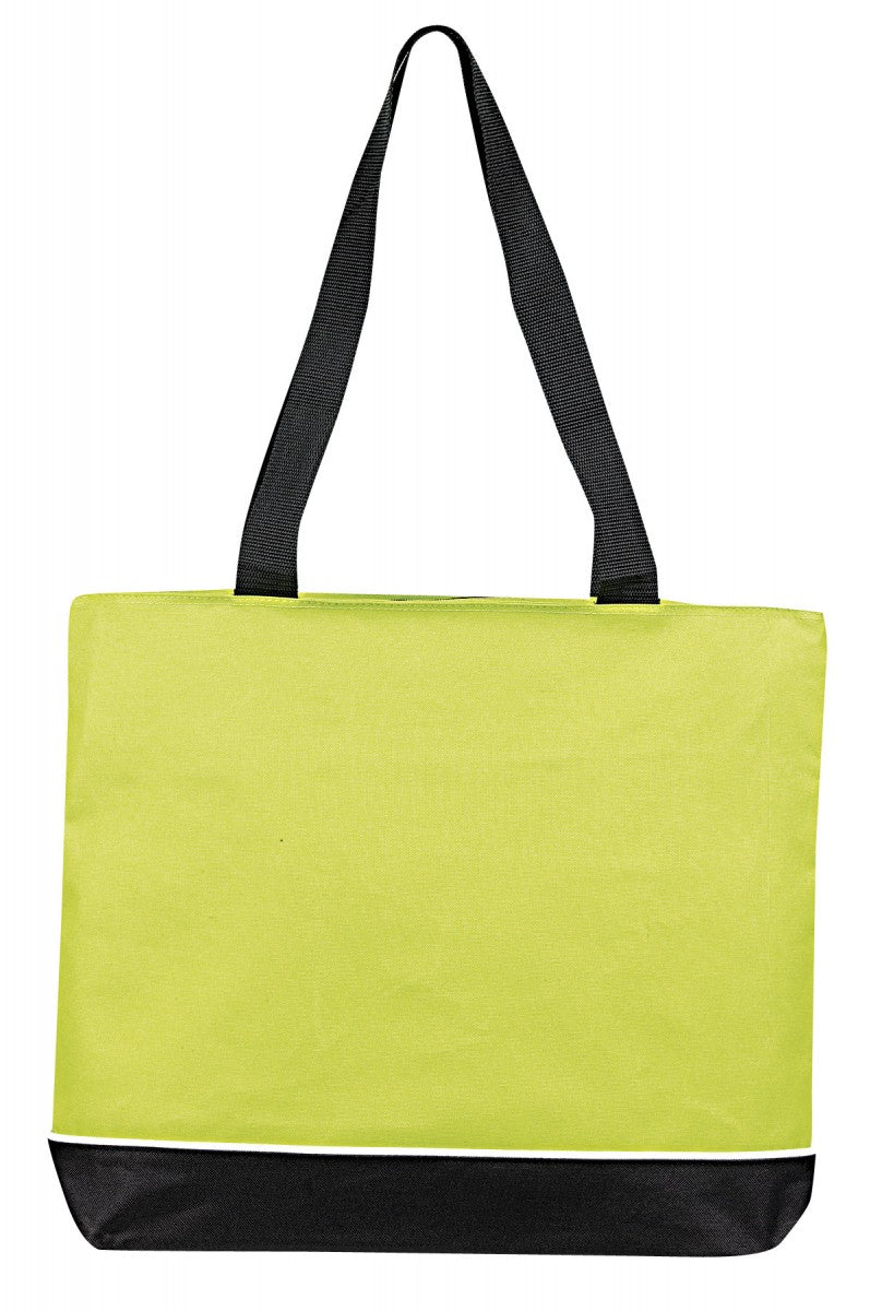 Zipper Shoulder Tote