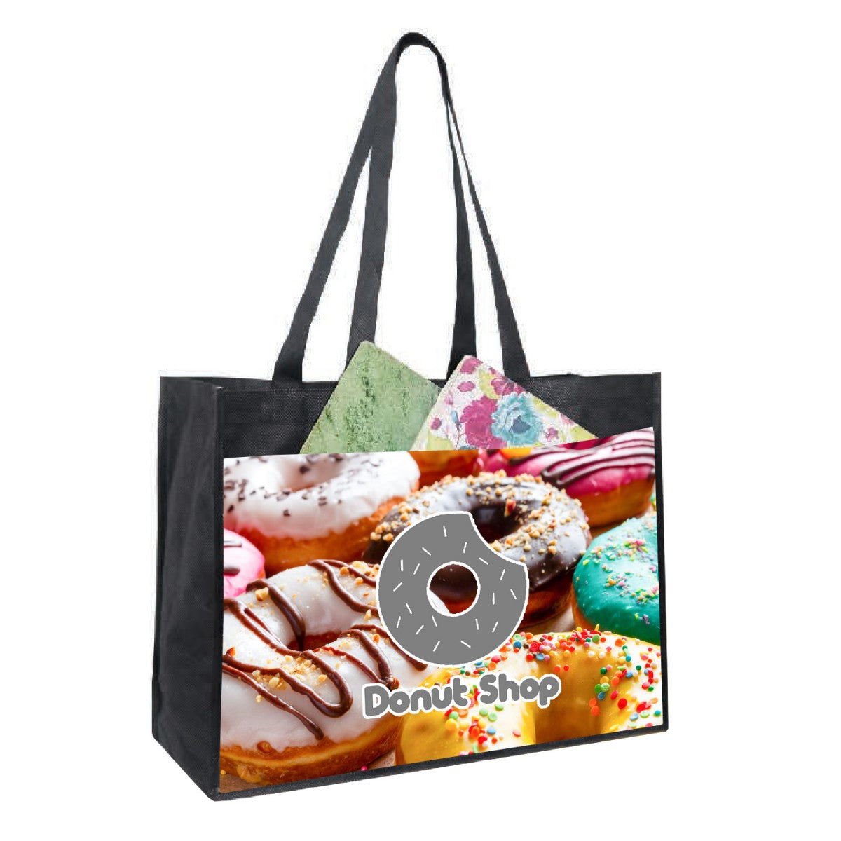 Large 16" Open Pocket Tote Bag USA