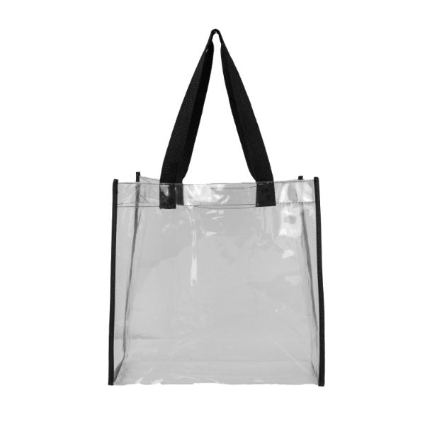Basic Clear Stadium Security Open Tote Bag