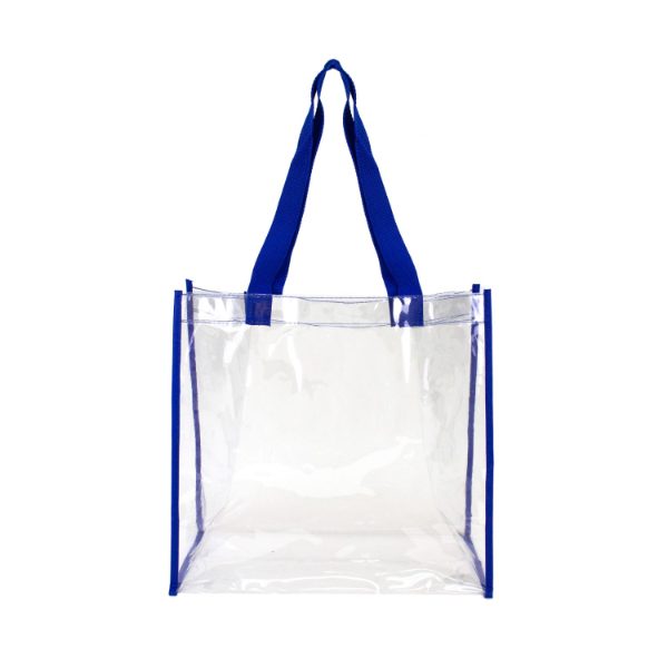 Basic Clear Stadium Security Open Tote Bag