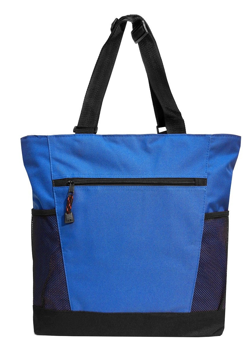 Adjustable Handle Zipper Tote