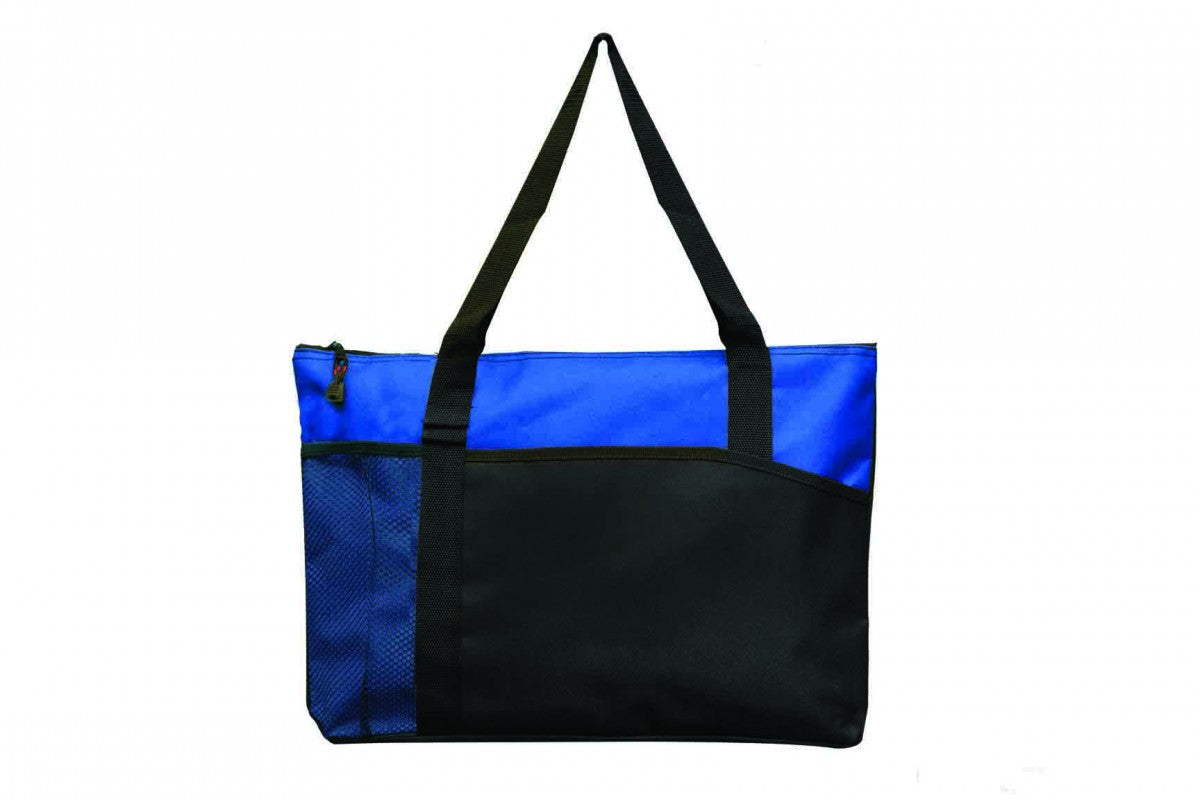 Tote Bag With Mesh and Side Pocket