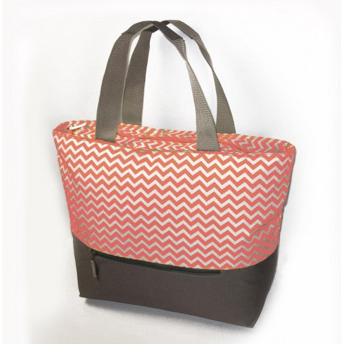 Chevron Jumbo Beach Tote Bag