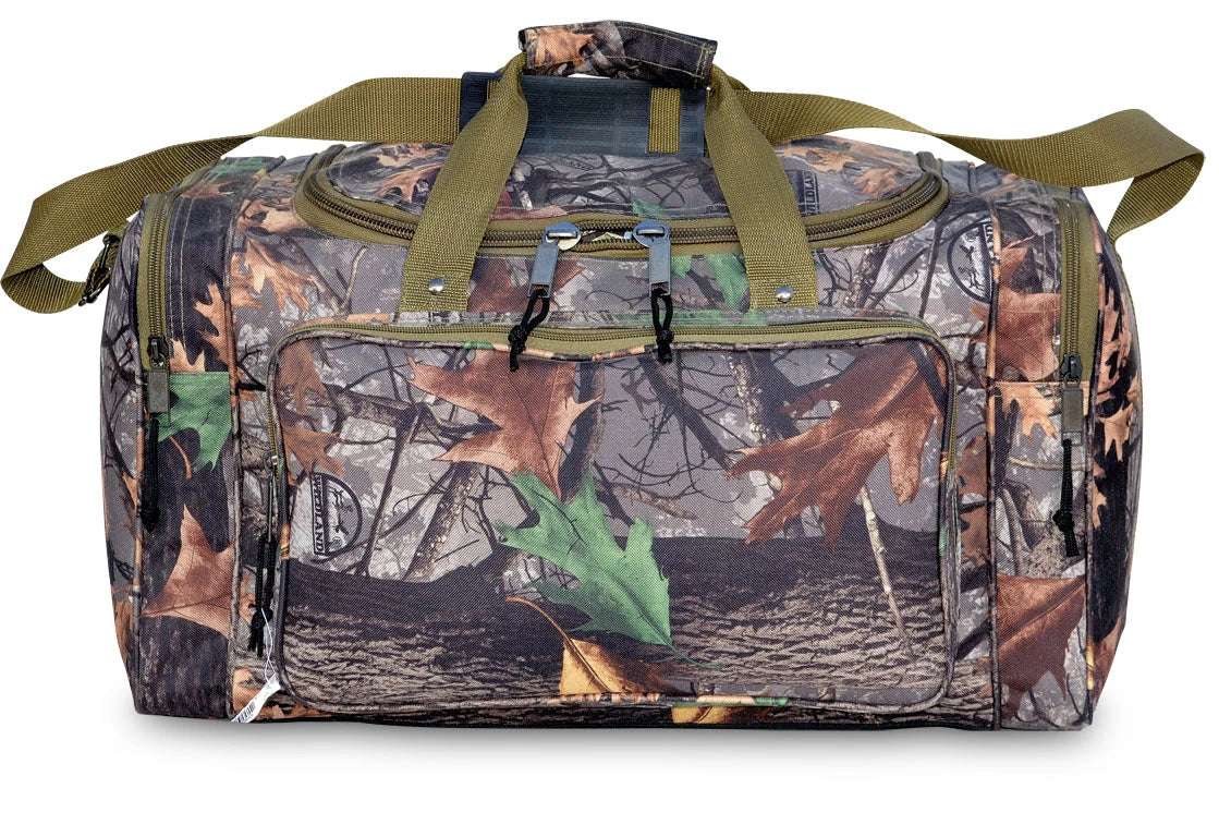 22" Duffel Bag-Camo Leaves, Wildland