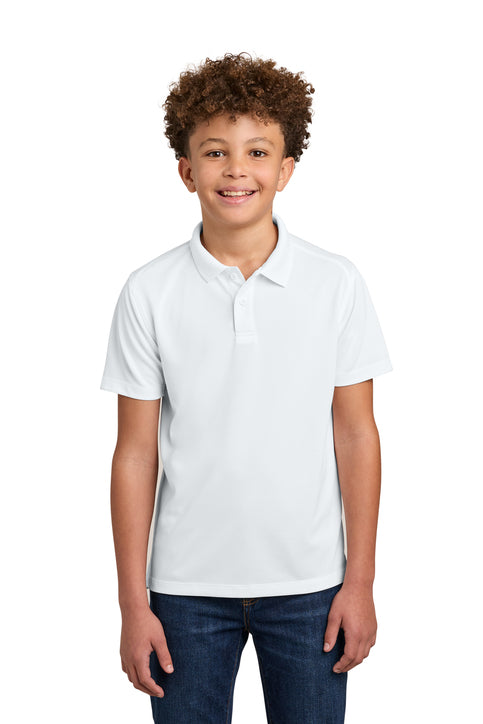 Port Authority® Youth Wearever Performance Pique Polo