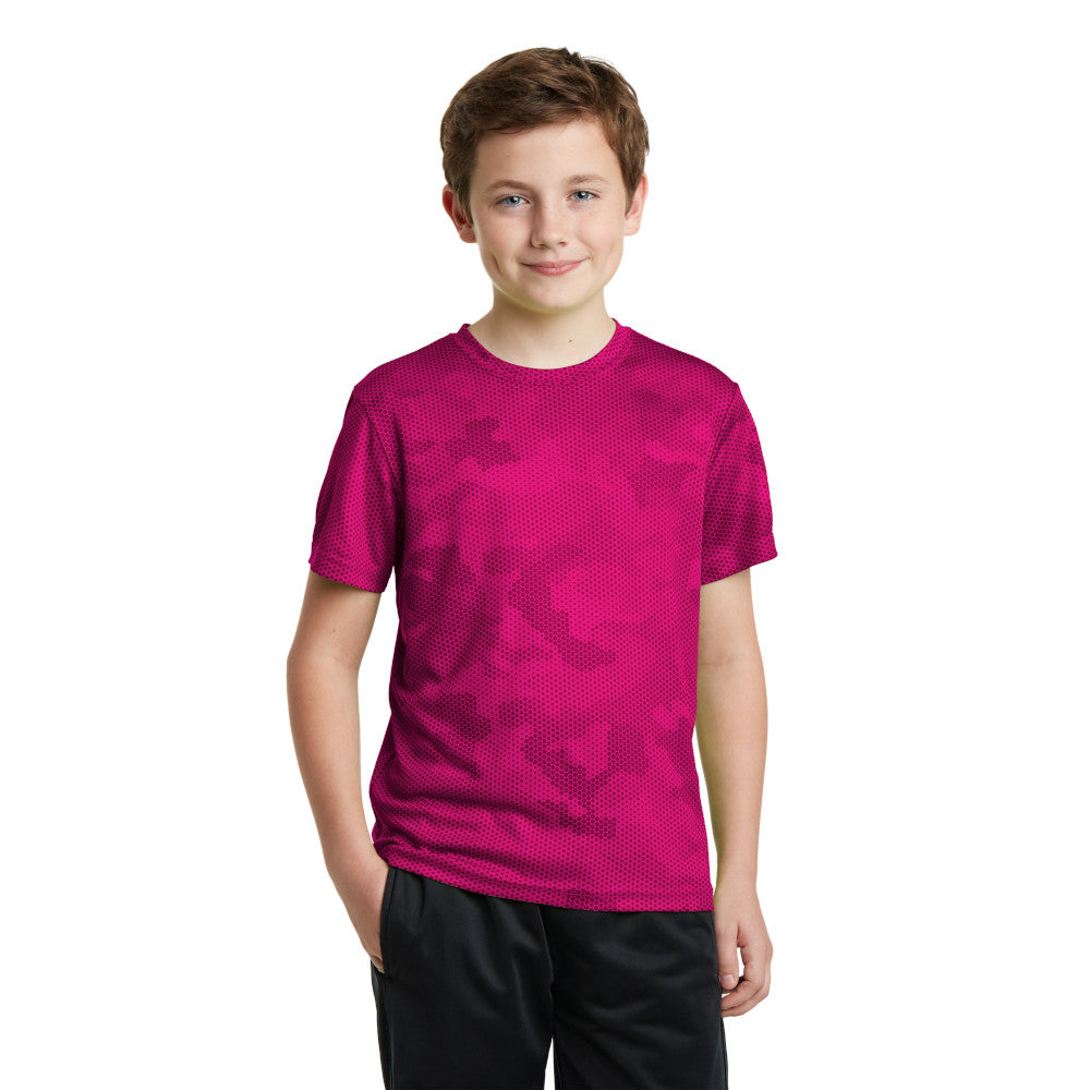 Sport-Tek® Youth CamoHex Tee