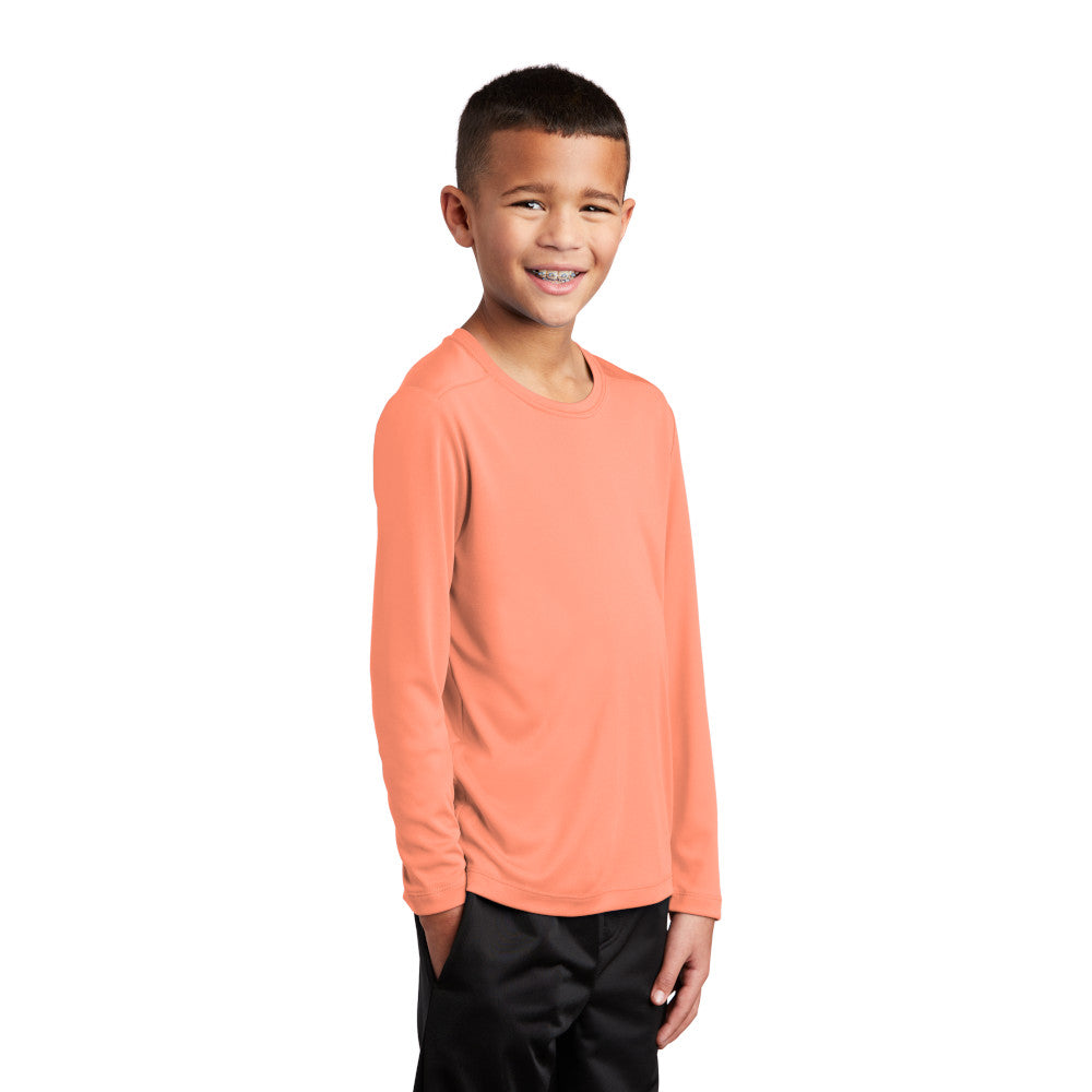 Sport-Tek ® Youth Posi-UV ™ Pro Long Sleeve Tee