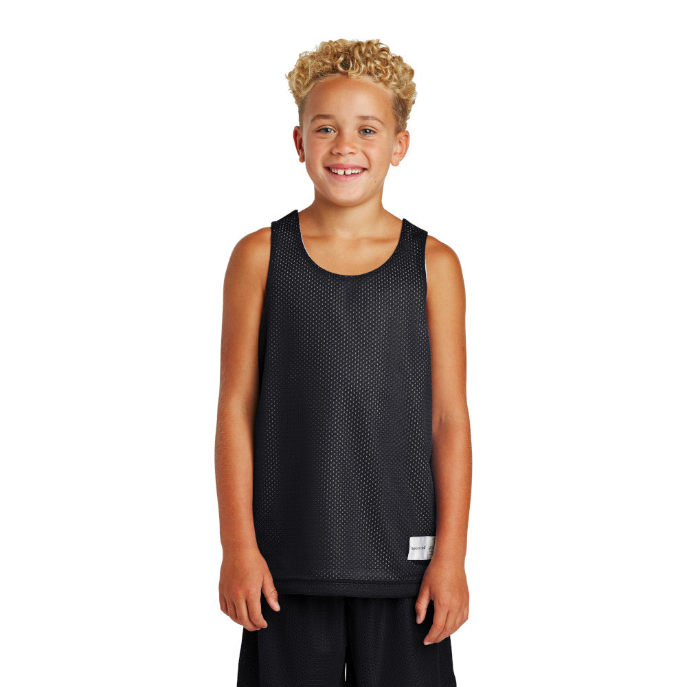 Sport-Tek® Youth PosiCharge® Classic Mesh Reversible Tank