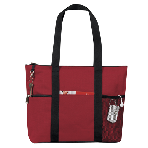 Deluxe Zipper Travel Tote