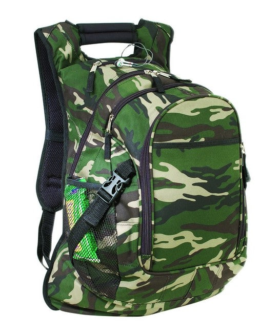 Deluxe Camo Computer Backpack